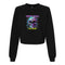 Trippy Skull Bella canvas hoodie 7505